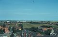Blick nach Norddeich (5. August 1979). Hinweis: Das Bild ist horizontal gespiegelt.