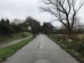 Blick in die Straße aus Höhe der Dr.-Frerichs-Straße. Aufnahme vom 7. Dezember 2020.