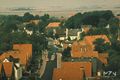 Blick vom Schlauchturm der FTZ - Aufnahme vom 21. Juli 1977.