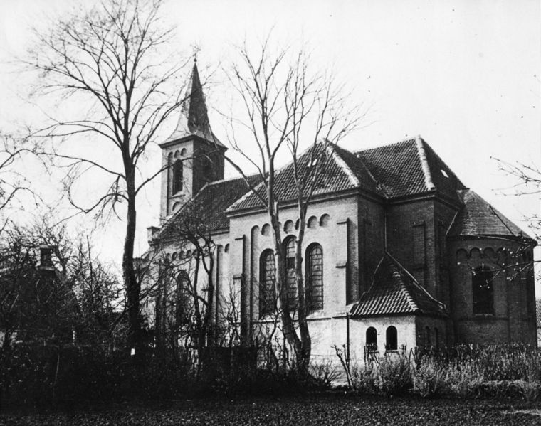 Datei:Osterstraße Ludgeruskirche undatierte Aufnahme.jpg