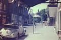 Aufnahme mit Blick zum Marktplatz vom 2. Juni 1963.