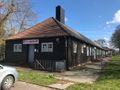 Das Vereinsheim (ehemaliges Lazarett) - Aufnahme vom 23. April 2021.