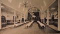 Innenansicht (großer Saal) um 1910.