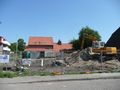 Nach Abriss Haus Nr. 5 - Aufnahme vom 28. Mai 2012.