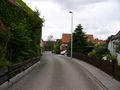 Blick in Richtung Mühlenweg, im Hintergrund das Finanzamt - Aufnahme vom 16. Juni 2006.