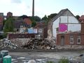 Abbrucharbeiten - Aufnahme vom 12. Juli 2017.