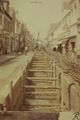 Der Bau der Kanalisation auf dem Neuen Weg, aufgenommen im März oder April 1959.