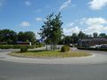 Blick auf Kreisel - Aufnahme vom 8. Juli 2018.