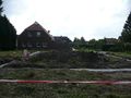 Beginn des Neubaus zur Hausnummer 6 A und B. Aufnahme vom 13. September 2014.