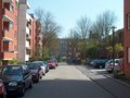 Blick in die Straße - Aufnahme vom 21. April 2003.