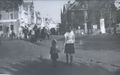 Blick auf den Gasthof und die Osterstraße (um 1940).