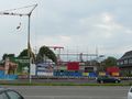 Gebäude Nr. 8a im Bau (Zahnarzt Peters) - Aufnahme vom 3. Juli 2010.