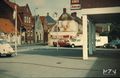 Die mittig zu sehenden Gebäude sind heute Parkplätze - Aufnahme vom 11. Juni 1978.
