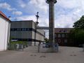 Blick in Richtung Seekabelendstelle und Fernsehturm - Aufnahme vom 25. Mai 2006.