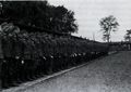 Apell von Soldaten im Lager (um 1940).