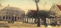 Aufnahme aus dem Jahre 1905. Links ist die Marktschule zu sehen.