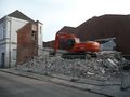 Kleine Mühlenstraße - nach Abriss Gebäude Nr. 1 - Aufnahme vom 8. Juni 2010.