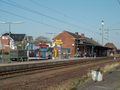 Blick vom Gleis Bahnhof Norden-KOF - Aufnahme vom 21. April 2003.