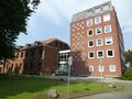 Amtsgericht - Gebäuderückseite - Aufnahme vom 27. Juli 2021.