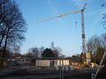 Neubau einer Altenwohnanlage auf dem ehemaligen, heute zur AWO Norden gehörenden Klostergelände - Aufnahme vom 19. Februar 2006.