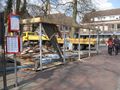 Abrissarbeiten - Aufnahme vom 23. April 2008.