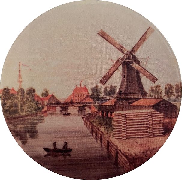 Datei:Sägemühle Hafen um 1850 01.jpg