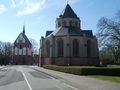 Die Norder Ludgerikirche - Aufnahme vom 25. März 2020.