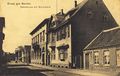 Aufnahme aus der Zeit um 1915. Das eingeschossige Wohngebäude wurde durch einen Neubau ersetzt.