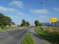 Blick in die Straße vom Südring - Aufnahme vom 5. September 2021.