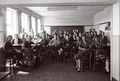 Innenansicht, Klassenraum - Aufnahme aus dem Jahr 1952.