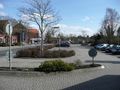 Parkplatz von Hielscher - Aufnahme vom 2. April 2010.