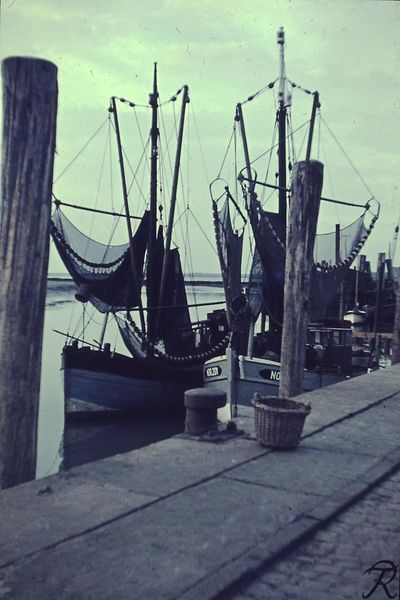 Datei:Norddeich Fischkutter 1956.JPG