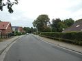 Blick in die Straße, rechts der Linteler Hof - Aufnahme vom 26. September 2021.