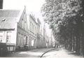 Undatierte Aufnahme (evtl. um 1920). Als zweites von links ist das Haus Am Markt 26 zu sehen.
