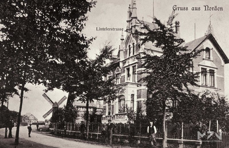 Datei:Linteler Straße Linteler Mühle um 1910 (0271233) MZ.jpg
