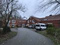 Das Haus Uldinga am 7. Dezember 2020, aufgenommen vom Dobbenweg.
