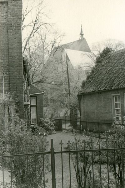 Datei:Am Markt Ludgerikirche Alter Friedhof um 1950 01.jpg